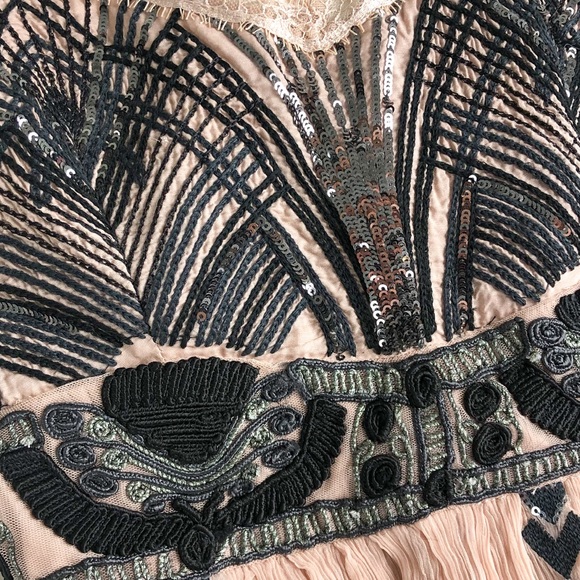 {SOLD} FREE PEOPLE Chiffon Artemis Party Dress 6 - Picture 8 of 11